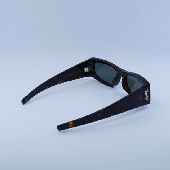 🕶️ New Saint Laurent SLM140/F 003 Sunglasses - Havana Frame, Grey Lenses - Picture 10 of 11